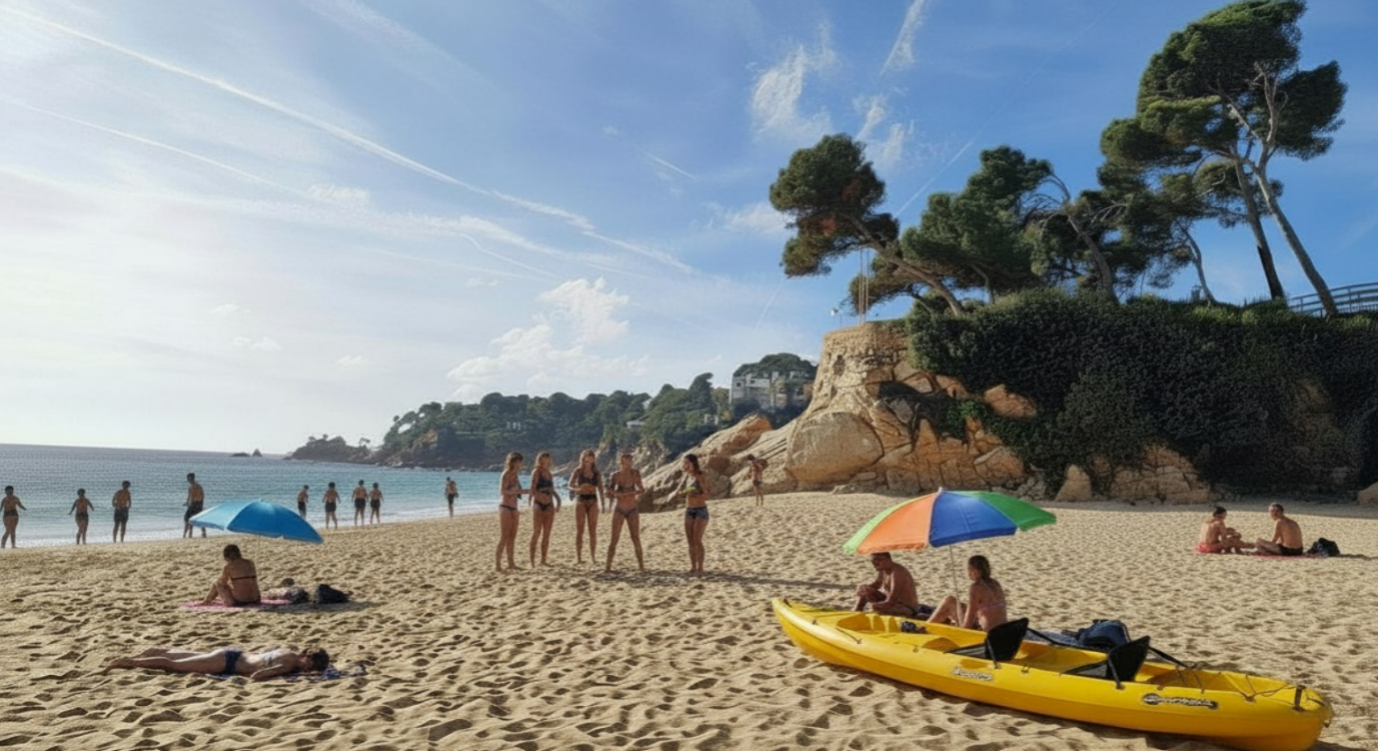 Vacaciones saludables en la Costa Brava con playas calas naturaleza y actividades al aire libre
