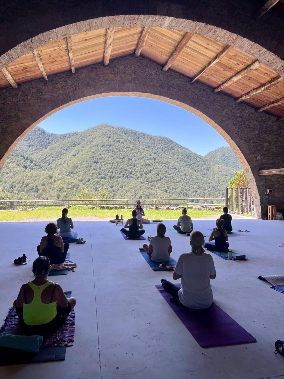 Sala de actividades de Mas Besaurà