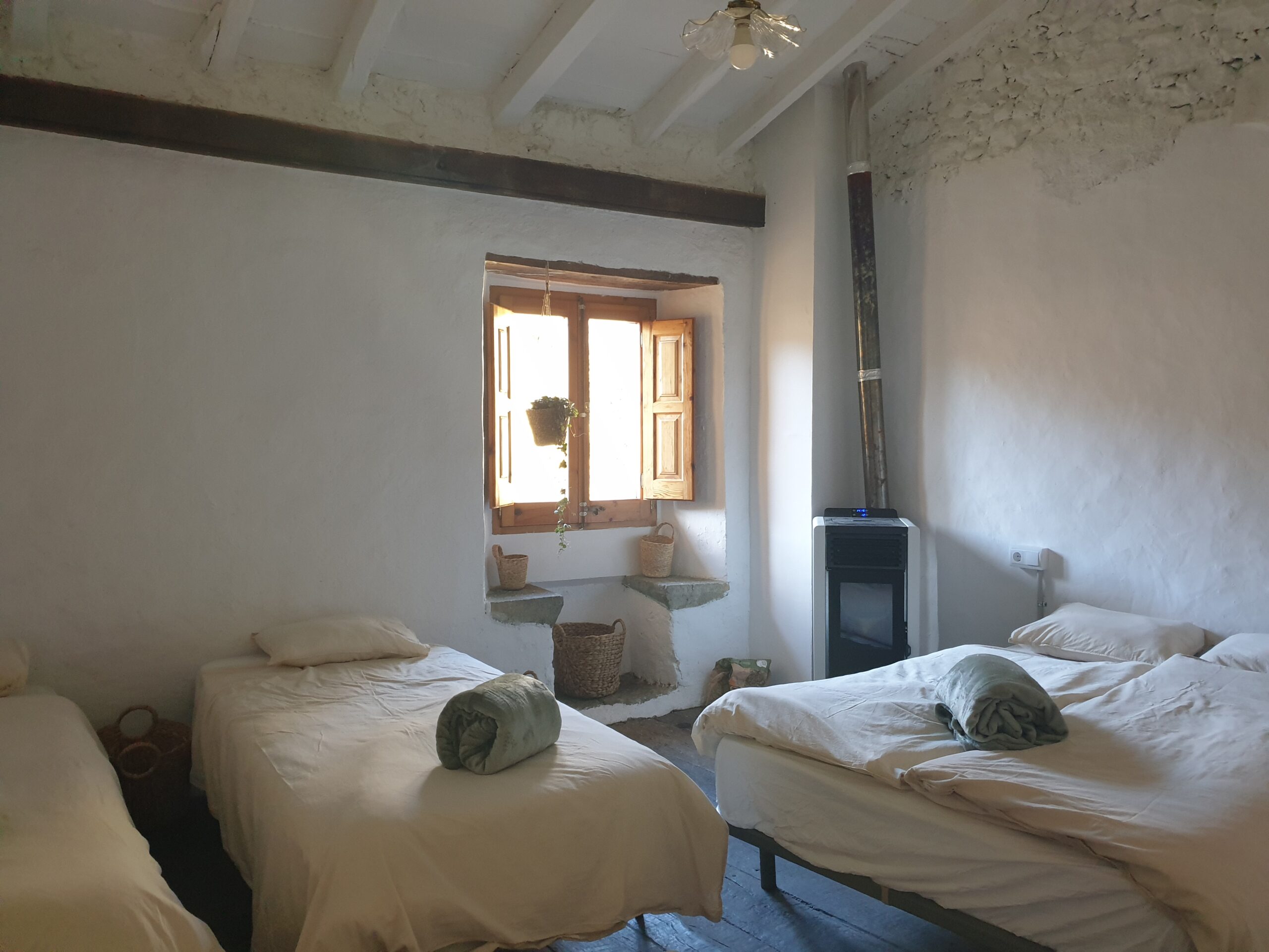 Habitación de alojamiento en Mas Besaurà